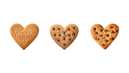Wall Mural - heart shaped cookie cutout