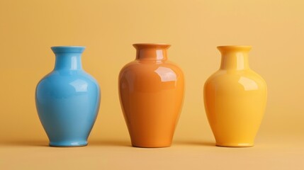 Poster - Three Vases in a Row