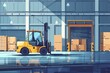 © Hakim - industrial logistics forklift
