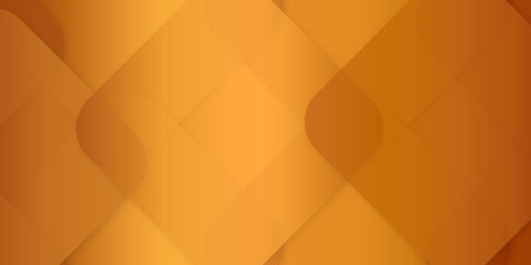 Poster - Abstract modern orange color pattern geometric luxury gradient line background random square shape design. 3d shadow effects, modern design template background. layered geometric triangle shapes.
