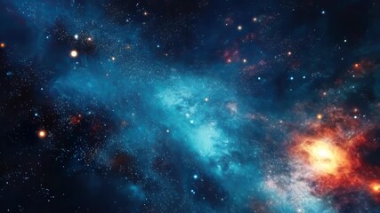 Wall Mural - Galactic Wonders: Nebula and Stars