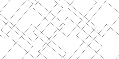 Poster - Abstract seamless random geometric white, black square lines pattern on a transparent background design. abstract background with luxury geometric random chaotic lines. squares and triangle line.	
