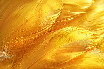 Poster - Yellow paper texture background with wavy lines. Abstract yellow textured wallpaper for design, decoration and creative backgrounds. Background for design in the style of yellow, copy space concept.