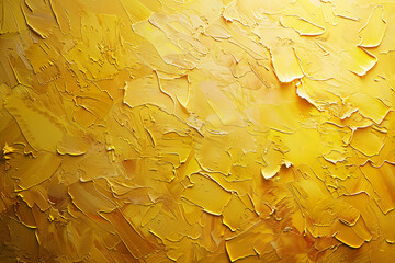 Aufkleber - Yellow paper texture background with wavy lines. Abstract yellow textured wallpaper for design, decoration and creative backgrounds. Background for design in the style of yellow, copy space concept.