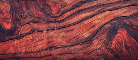 Wall Mural - Background surface featuring a weathered natural pattern in red sandalwood texture suitable for graphic design with copy space image