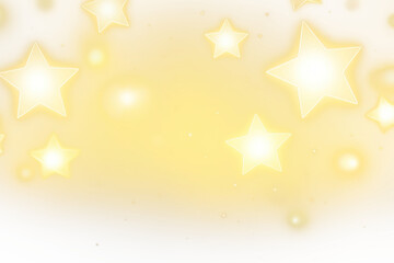 Wall Mural - PNG Stars yellow neon light effects backgrounds night illuminated.