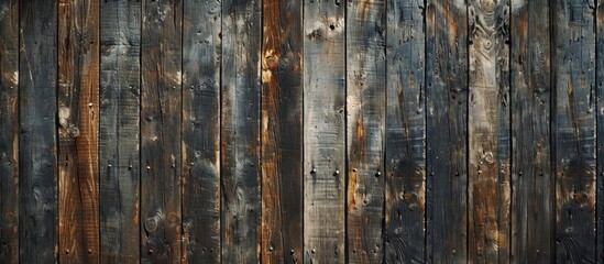 Canvas Print - Vintage wood texture providing a rustic backdrop ideal for text or design elements with ample copy space image