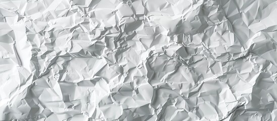 Poster - Crumpled paper creating a textured background with copy space image