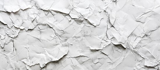 Poster - Textured white paper background suitable for design projects or work featuring ample copy space image