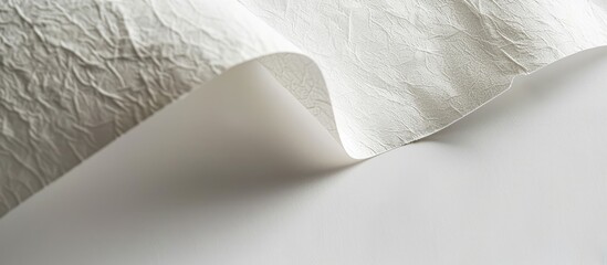 Poster - Graphic design asset with a textured white paper background ideal for blending and enhancing images with copy space image