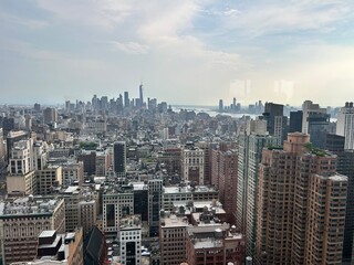 New York city skyline 