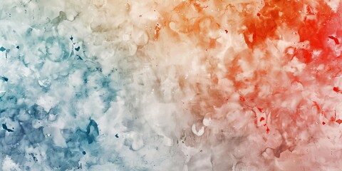 Wall Mural - Watercolor texture with blended hues and organic patterns, perfect for artistic and creative projects