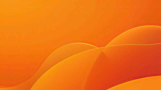 Uncluttered orange background with a gentle gradient, providing a sleek and modern look for any design project.