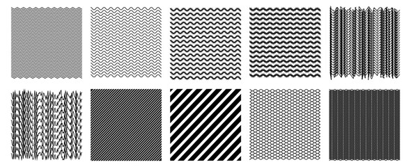 set of pattern texture with crosshatch hand drawn line. organic scribble shape drawing with pencil. 