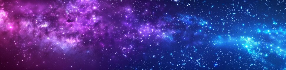 A night sky of stars and nebulas as a background for your website.