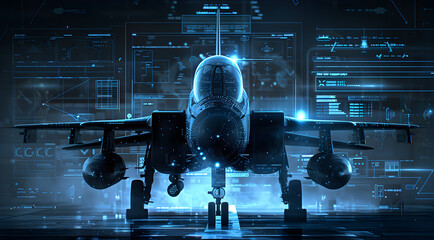 Wall Mural - track aeroplan's, ships, satellites in real time.