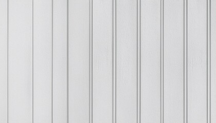 Poster - panorama of white modern cement wall with lines pattern and background seamless