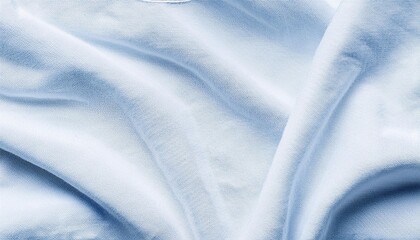 Poster - panorama of white linen texture and background seamless or blue fabric texture