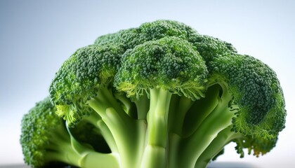 Wall Mural - a close up of a piece of broccoli