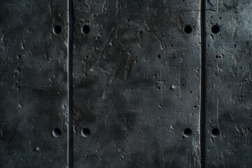 Aufkleber - A detailed view of a metal surface featuring multiple holes, useful for various industrial or mechanical contexts