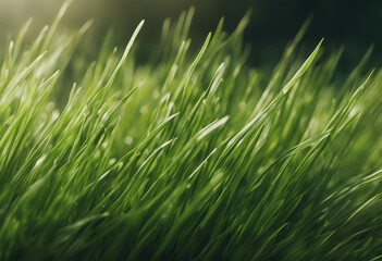 Set of beautiful fresh spring green grass isolated on transparent background