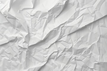 Aufkleber - A close-up shot of a blank white sheet of paper, perfect for representing cleanliness, purity or simplicity