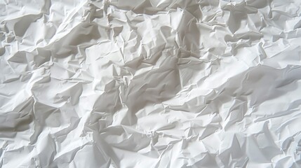 Aufkleber - A detailed view of a plain white paper with subtle texture and faint creases