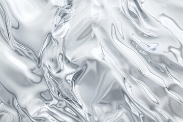 Poster - A detailed view of a highly reflective surface with no distractions