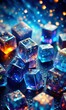 © Designwalk - Ice Cubes: Solid Frosted Structures with Smooth Geometry and Arctic Chill Surface