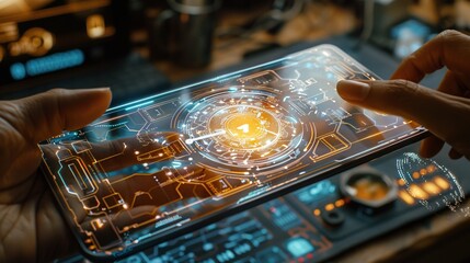Poster - Futuristic Smartphone Technology