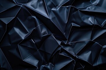 Poster - A close-up shot of a black background with no visible objects or details