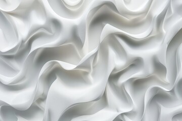 Aufkleber - A detailed view of a white fabric texture