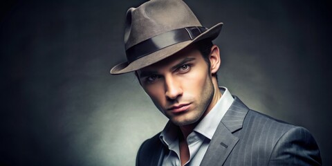 Person wearing a stylish fedora hat giving a confident pose, fashion, stylish, headwear, trendy, confident, casual