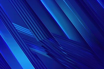 Poster - Close-up of a blue background with linear patterns