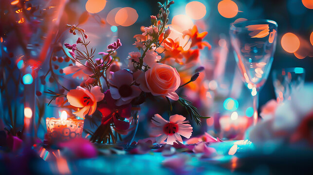 invitation preparation, coloring, and wedding card design, detailed, realistic lighting, business