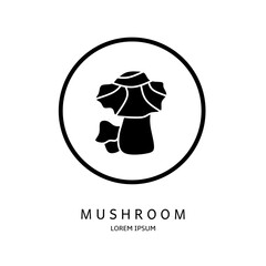 Poster - Logo vector design for business. Mushroom logos.