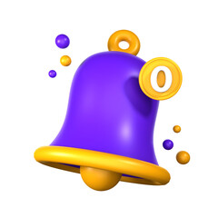 Poster - No Notification 3D Illustration for uiux, web, app, presentation, etc
