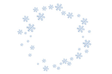 Wall Mural - snowflake with white background vector free
