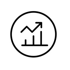 Poster - Growing Graph Icon Set Business Growth Illustrations for Finance and Economics