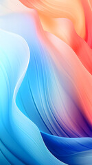 Digital technology colorful wave abstract graphic poster background