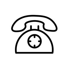 Poster - Telephone Icon Set Communication Device Illustrations for Technology and Business