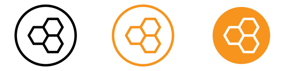Poster - Propolis Icon Set Natural Remedy Illustrations for Health and Wellness Projects