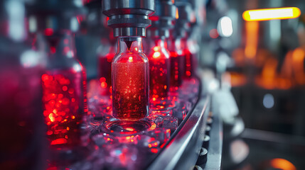 Poster - Innovative medicine and vaccine developments from biotechnology and pharmaceutical companies, emphasized within healthcare organizations.