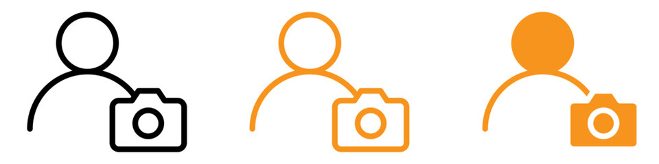 Poster - Skilled Cameraman Icon for Videography and Photography Services