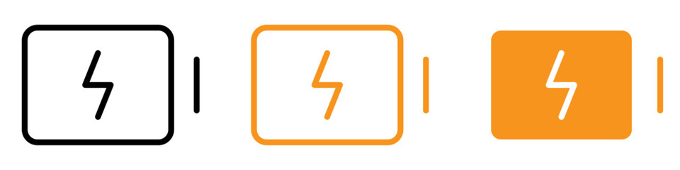 Poster - Efficient Charging Battery Icon for Power Management Solutions, Electronic Devices, and Renewable Energy Products
