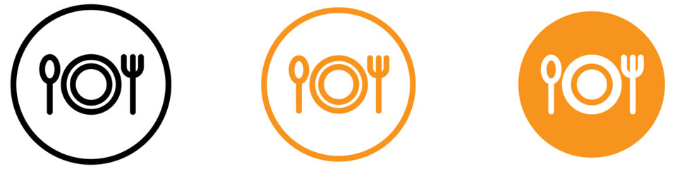 Poster - Culinary Food and Restaurant Icon for Dining and Hospitality Graphics Perfect for Representing Menus Restaurants and Culinary Experiences