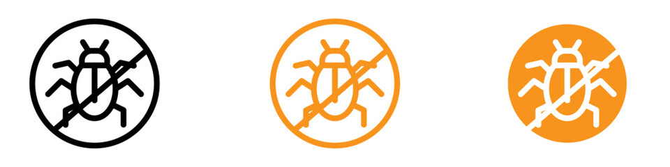 Aufkleber - Preventative Pest Control Icon for Home and Garden Graphics Perfect for Representing Pest Control Services and Prevention