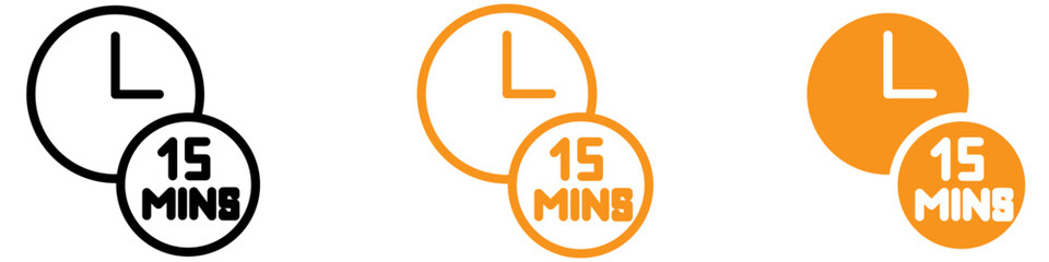 Poster - Timely Minute Timer Icon for Time Management and Productivity Graphics Perfect for Representing Short-Time Intervals and Timed Tasks