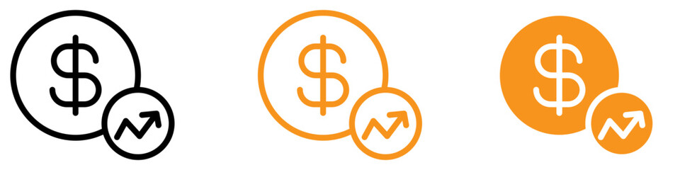 Poster - Prosperous Money Growing Icon for Finance and Investment Graphics Ideal for Representing Financial Growth and Investment Opportunities