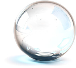 Sticker - Shiny glass orb